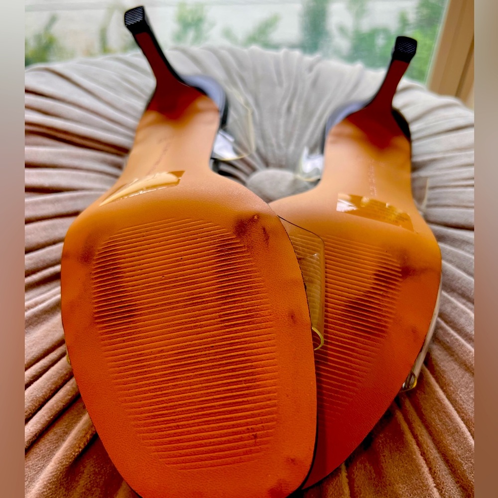 French Connection. Slingback lucite sandals. - Picture 5 of 5
